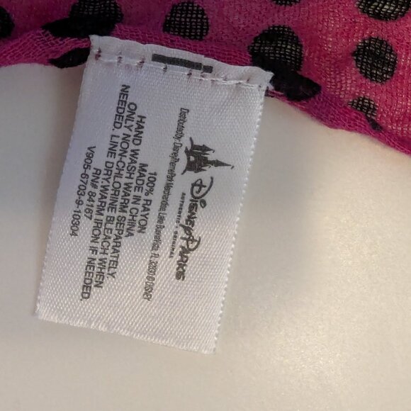 Disney Parks Minnie Mouse Women's Scarf - Picture 4 of 5